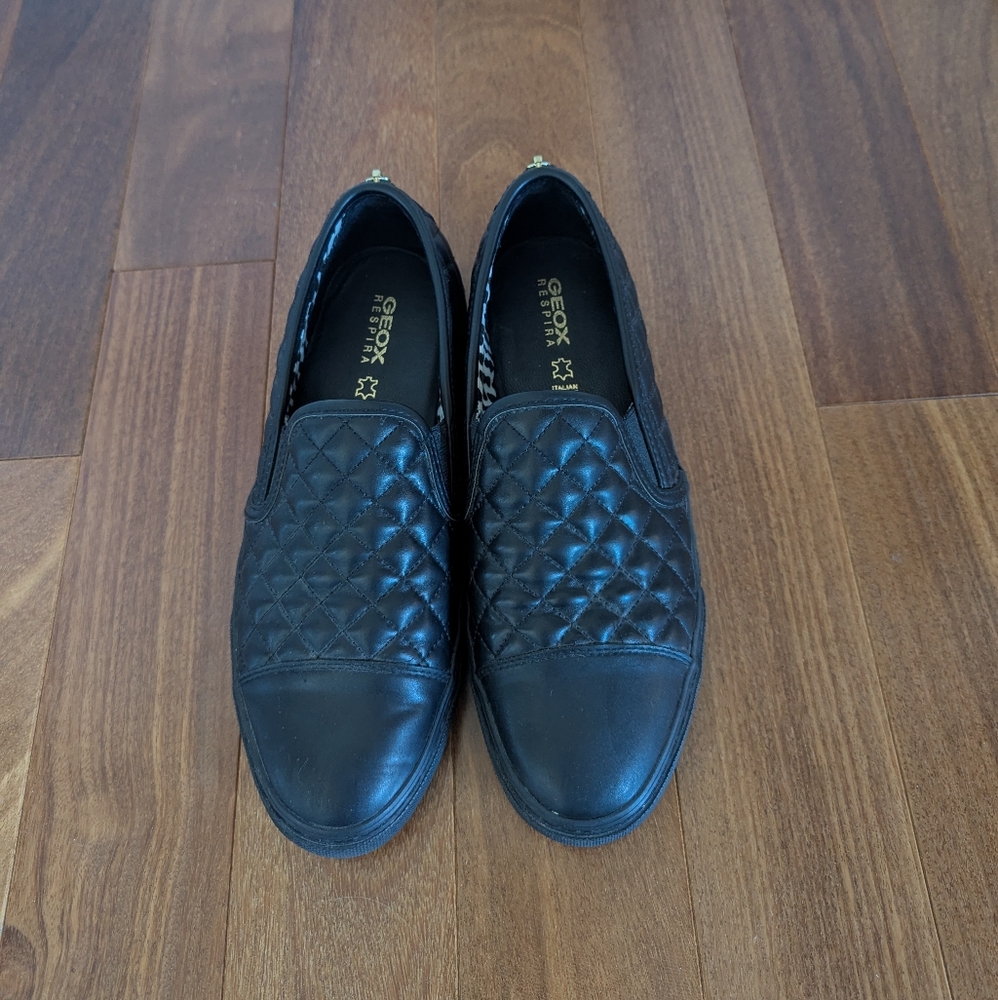 Geox Leather Shoes, Size 8